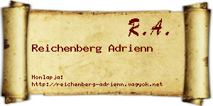 Reichenberg Adrienn névjegykártya