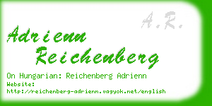 adrienn reichenberg business card